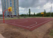Устройство баскетбольной площадки МАОУ Школа № 161