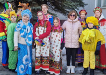 Ольга Балакина организовала проводы зимы для жителей Верхних Печер