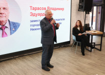 Владимир Тарасов принял участие в первом в текущем году заседании  Молодежной палаты при городской Думе Нижнего Новгорода