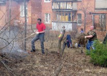 Жители ТОС Приокского района – активные участники субботников