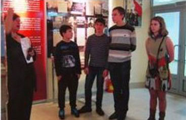 В дни школьных каникул дети посетили музей МВД