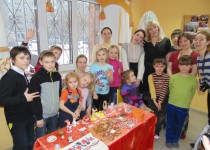 Маленькие жители в ТОС поселков Высоково и Дубравный и ТОС поселка Светлоярский и 7-го микрорайона весело проводили Масленицу