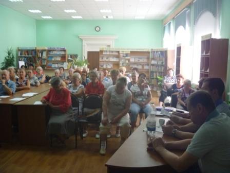 Совет общественного самоуправления ТОС поселка Комсомольский отчитался перед своими жителями о работе