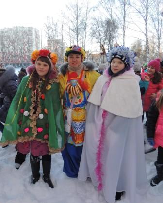 Зиму провожаем, весну красную встречаем!