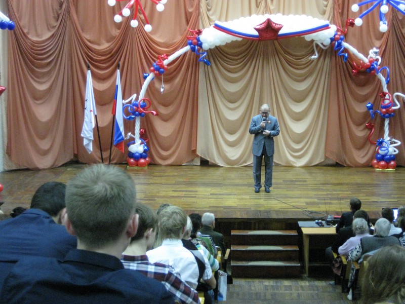 Алексей Гойхман приветствовал фестиваль Виват, Россия!