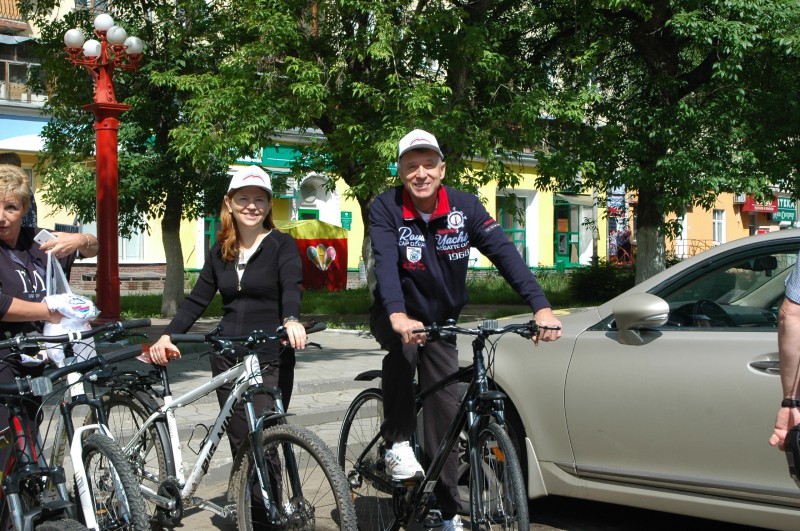 Депутат Василий Пушкин принял участие в велопробеге