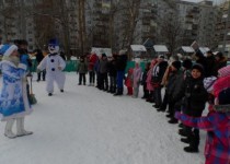 Новогодние праздники в ТОС поселков Новый и Кооперативный