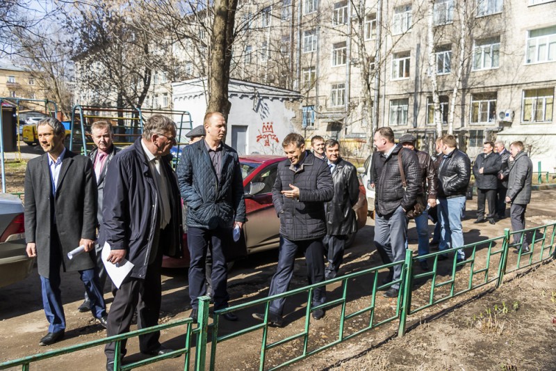 Комиссия по городскому хозяйству оценила качество весенней уборки территорий в Нижегородском, Советском и Приокском районах