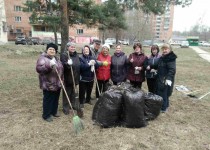 Сормовичи принимают участие в месячнике по благоустройству