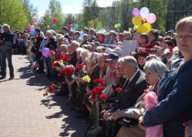 Торжественный митинг у обелиска Славы прошёл в Московском районе