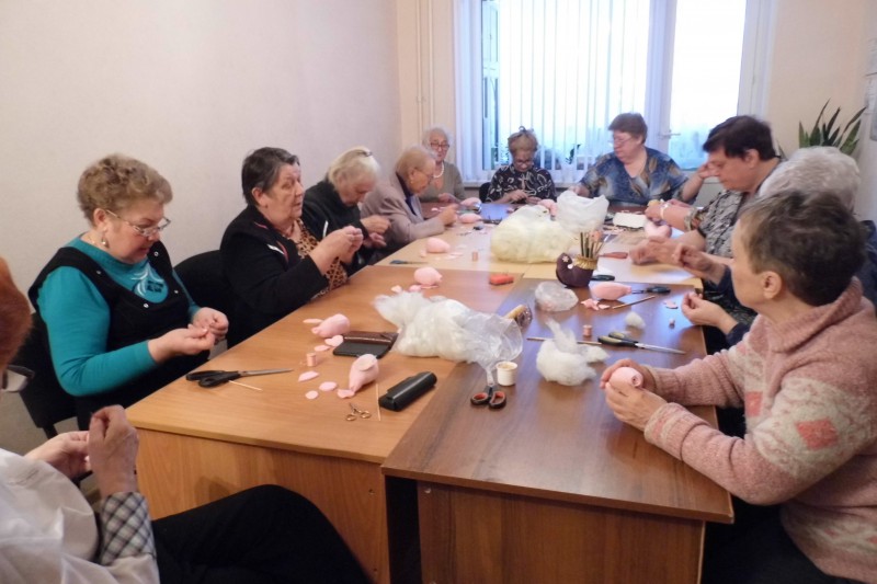 В ТОС Высоково проведен новогодний мастер-класс