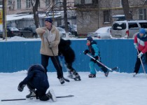 Товарищеская встреча по хоккею в ТОС № 3