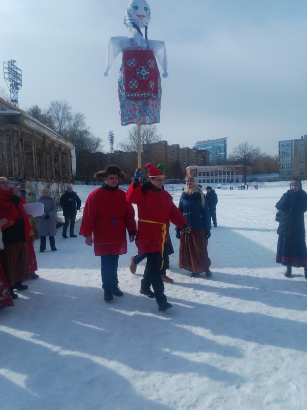 В ТОС «Горьковский» прошли масленичные гуляния