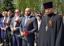 Владимир Поддымников-Гордеев принял участие в митинге на площади Жукова