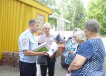 Встреча жителей ТОС Ленинского района и сотрудников полиции