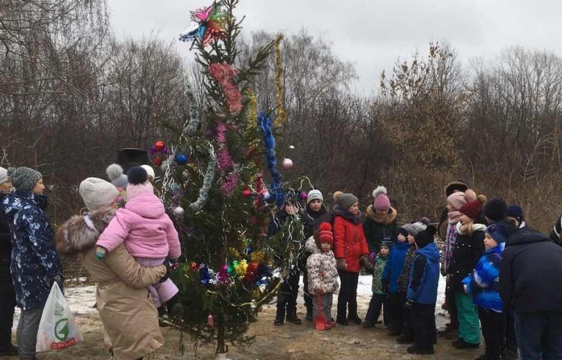 Елена Аржанова оказала поддержку в проведении новогоднего праздника в слободе Подновье