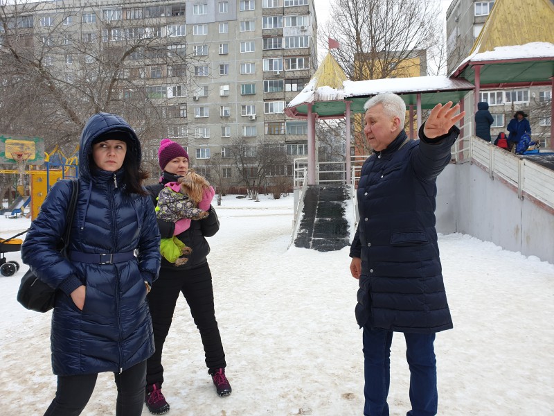 Шамиль Аляутдинов обсудил с нижегородцами варианты благоустройства сквера «Красная горка»