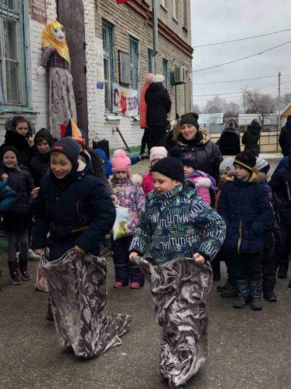 «Веселые старты» в поселке Новое Доскино