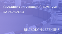 Прямая трансляция заседания постоянной комиссиии по экологии 19.05.2020