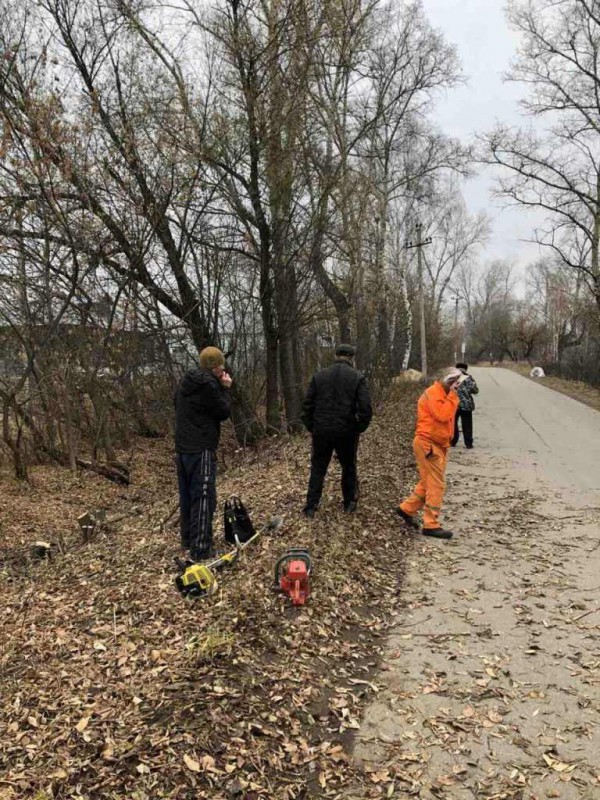 Субботник в поселке Новое Доскино