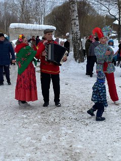 «Широкая Масленица» в ТОС № 14 поселка Новое Доскино