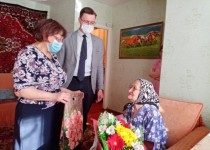 В Сормовском районе поздравили участника Войны с 95-летним юбилеем