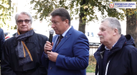 Олег Лавричев принял участие в открытии памятника Максиму Горькому