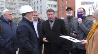 Депутаты городской Думы проверили строительство двух детских садов в Канавинском и Московском районах