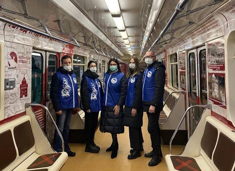 «Вагон Победы» появился в нижегородском метро по инициативе Марии Самоделкиной