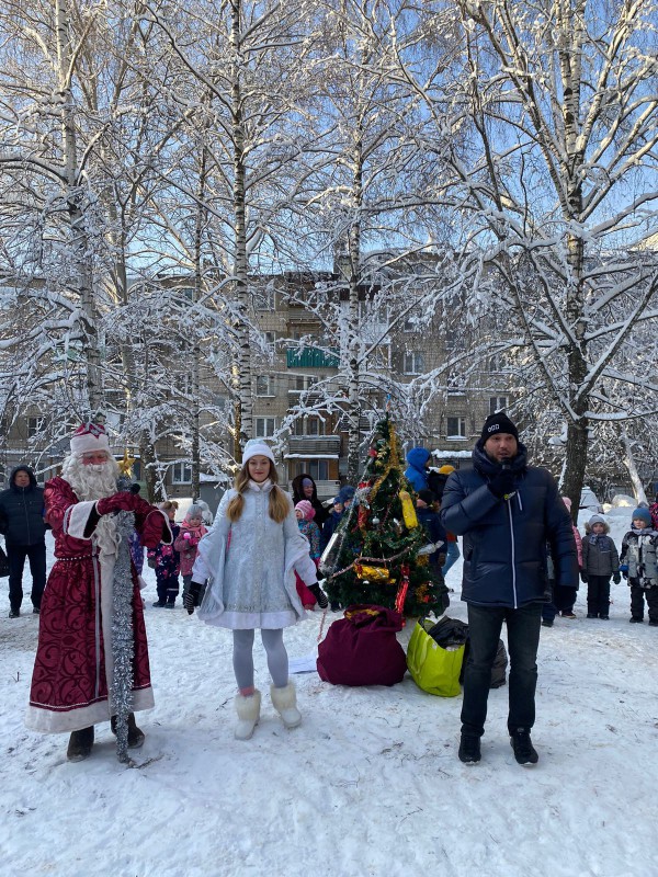 Владимир Поддымников-Гордеев оказал содействие в организации праздника «Новогодний двор чудес»