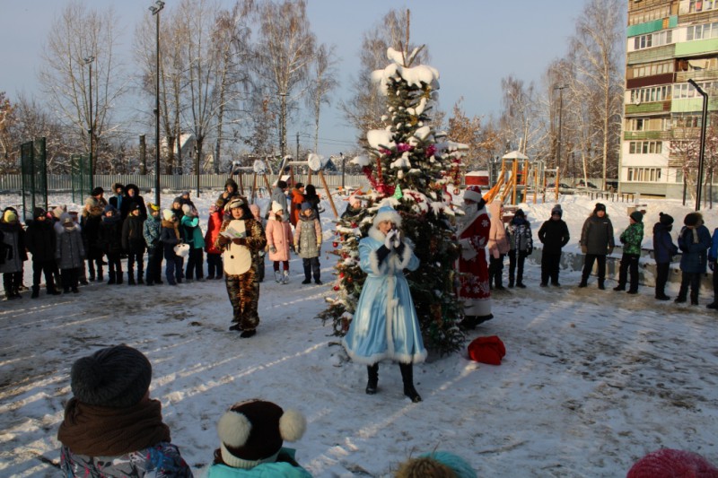 Новогодний маршрут в Автозаводском районе