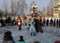 Новогодний маршрут в Автозаводском районе