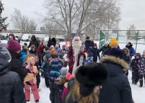 Завершающее новогоднее мероприятие в ТОС поселков Новый и Кооперативный