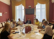 Михаил Рыхтик принял участие в обсуждении развития проектов патриотической направленности
