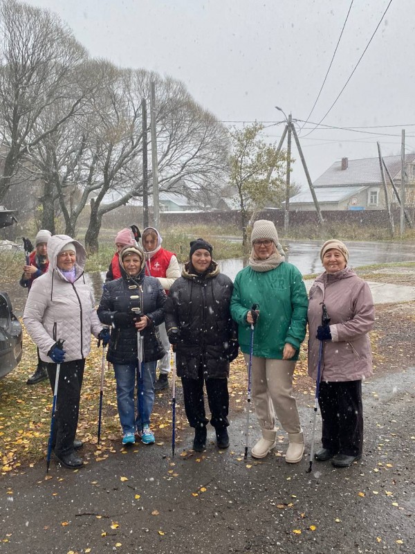 В посёлке Новое Доскино состоялось мероприятие «Осенняя прогулка»