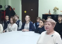 Встреча, посвященная окончанию Первой Мировой войны в ТОС «Орджоникидзе»