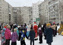 «Новый год в каждый двор» для жителей ТОС поселков Новый и Кооперативный и ТОС центра Сормова и микрорайона Вождей революции