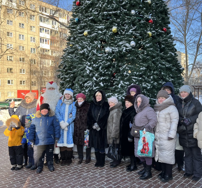 Проект «Новый год в каждый двор» в ТОС поселка Светлоярский и 7-го микрорайона и ТОС поселка Комсомольский