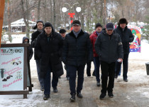 Депутаты городской Думы Нижнего Новгорода оценили состояние благоустройства Парка им.1 Мая в Канавинском районе