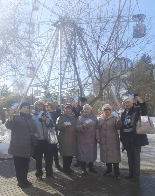 В ТОС микрорайона «Орджоникидзе» продолжается реализация долгосрочного проекта «Школа активного долголетия»