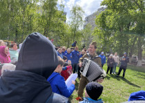 Праздник во дворе в ТОС центра Сормово и микрорайона Вождей революции