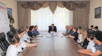 Встреча Олега Лавричева со студентами ННГСУ