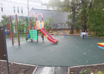 Ремонт детской игровой площадки у д.1 по улице Октябрьская