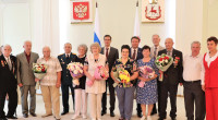 Награждение Почетных ветеранов Нижнего Новгорода