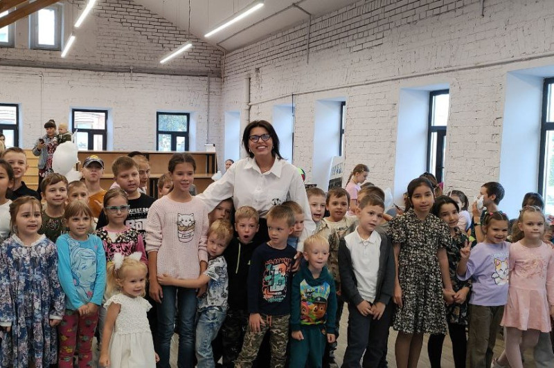 Мария Самоделкина организовала праздник, посвященный Дню знаний для многодетных семей Канавинского района