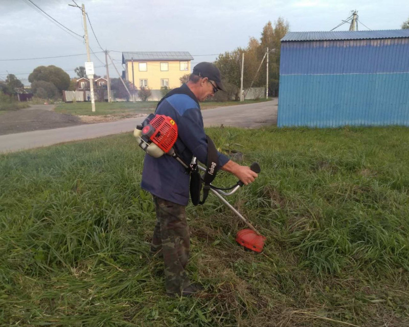 Экологический субботник прошел в поселке Новое Доскино