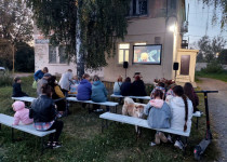 В поселке Новое Доскино завершился сезон просмотров фильмов под открытым небом «Наш Кинодворик»