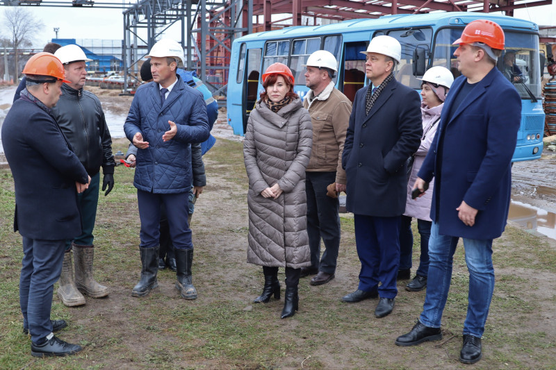 Депутаты городской Думы Нижнего Новгорода ознакомились с ходом реконструкции Нижегородской станции аэрации