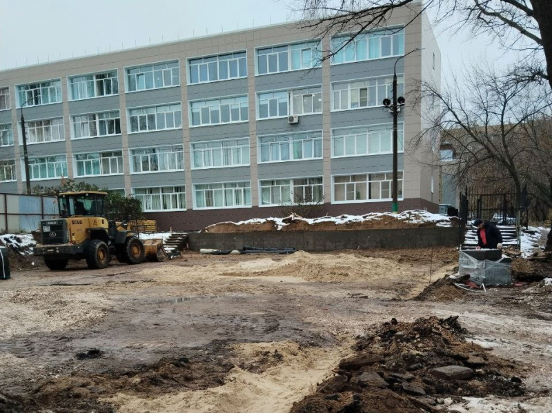 Мария Самоделкина провела мониторинг благоустройства территории гимназии №2