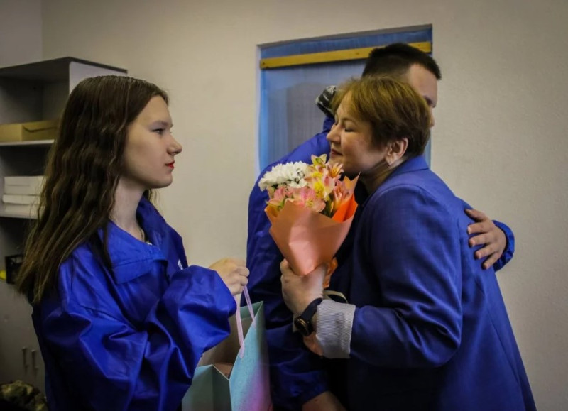 Мария Самоделкина поздравила матерей участников СВО